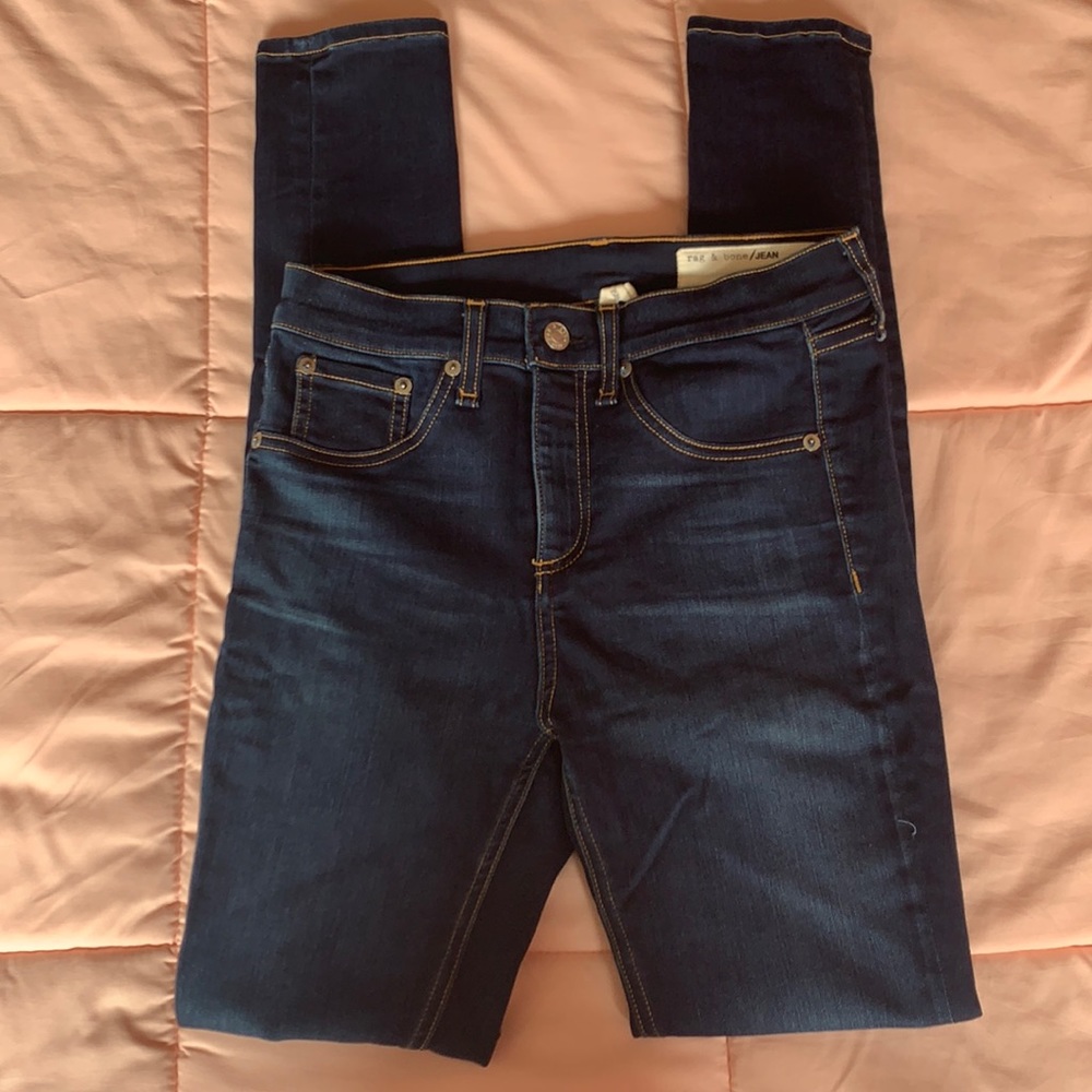 Rag & bone High Rise Skinny Jeans